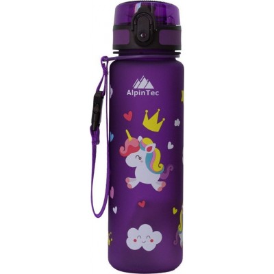 AlpinPro Πλαστικό Παγούρι Unicorn 500ml