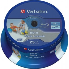 Verbatim Εγγράψιμα BD-R Printable 25GB 25τμχΚωδικός: 43811  Verbatim Εγγράψιμα BD-R Printable 25GB 25τμχΚωδικός: 43811