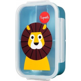 3 Sprouts Bento Box Πλαστικό Παιδικό Δοχείο Φαγητού Lion Μ21.6 x Π14 x Υ6.4cm 3 Sprouts Bento Box Πλαστικό Παιδικό Δοχείο Φαγητού Lion Μ21.6 x Π14 x Υ6.4cm