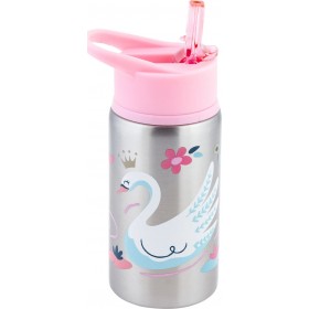 Stephen Joseph Ανοξείδωτο Παγούρι με Καλαμάκι Swan 230ml Stephen Joseph Ανοξείδωτο Παγούρι με Καλαμάκι Swan 230ml