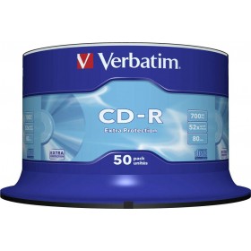 Verbatim Εγγράψιμα CD-R 700MB 50τμχΚωδικός: 43351  Verbatim Εγγράψιμα CD-R 700MB 50τμχΚωδικός: 43351