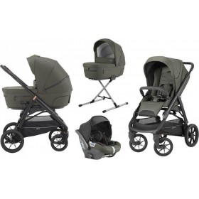 Inglesina Πολυκαρότσι Aptica XT Quattro System With Cab Car Seat 3 in 1 Sequoia Green