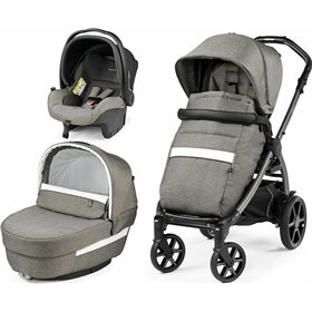 Peg Perego Πολυκαρότσι New Book Modular SL 3 in 1 City Grey