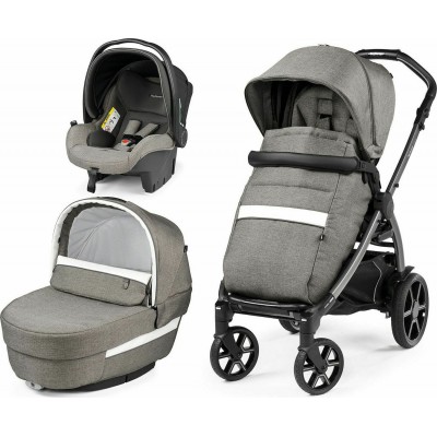 Peg Perego Πολυκαρότσι New Book Modular SL 3 in 1 City Grey