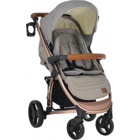 Bebe Stars Πολυκαρότσι Malibu 3 in 1 Beige Bebe Stars Πολυκαρότσι Malibu 3 in 1 Beige