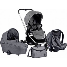 Kikka Boo Πολυκαρότσι Vicenza 3 in 1 Grey Silver FrameΚωδικός: 31001010066 