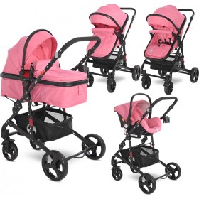 Lorelli Πολυκαρότσι Alba 3 in 1 Candy PinkΚωδικός: 10021662189 