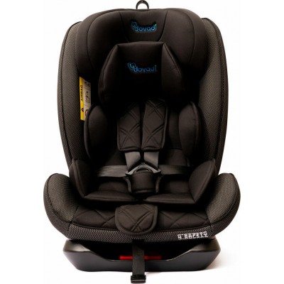 Dovadi Καθισματάκι Αυτοκινήτου Safety 360° Total Black 0-36 kg Με Isofix