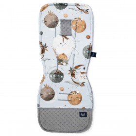 La Millou Organic Jersey Stroller Pad Fly me to Moon Sky Grey La Millou Organic Jersey Stroller Pad Fly me to Moon Sky Grey