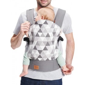 Kinderkraft Κλασικός Μάρσιπος Nino Grey