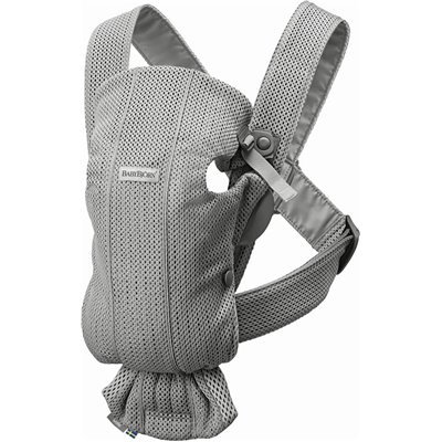 BabyBjorn Κλασικός Μάρσιπος Mini 3D Mesh Grey