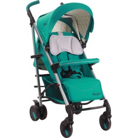 Bebe Stars Mito 182-181 Aqua Καρότσι Μπαστούνι 7.4kg κατάλληλο για νεογέννητο Bebe Stars Mito 182-181 Aqua Καρότσι Μπαστούνι 7.4kg κατάλληλο για νεογέννητο