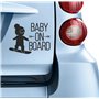 Σήμα Baby on Board Με Αυτοκόλλητο No 110