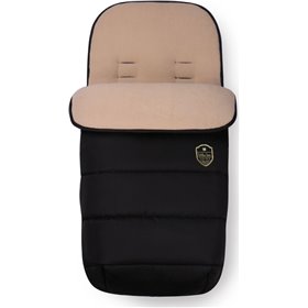 Kikka Boo Universal Ποδόσακος Καροτσιού Embroidered Black &amp Beige