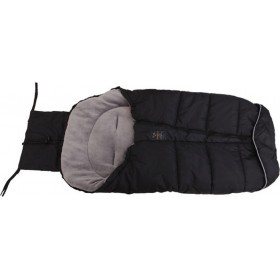 Cangaroo Ποδόσακος Καροτσιού Fluffy Black