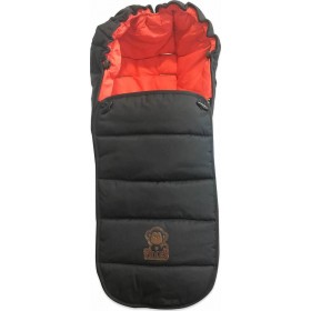 Pericles Υπνόσακος με Κουκούλα Black & Red Pericles Υπνόσακος με Κουκούλα Black & Red