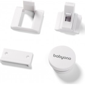 Babyono Προστατευτικά για Ντουλάπια & Συρτάρια 4τμχ Λευκό Babyono Προστατευτικά για Ντουλάπια & Συρτάρια 4τμχ Λευκό