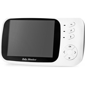 Ασύρματη Ενδοεπικοινωνία Μωρού Με Κάμερα &amp Ήχο "XF-808" με Νανουρίσματα &amp Μελωδίες 3.5" 2τμχ