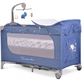 Cangaroo Παρκοκρέβατο Με 2 Επίπεδα Play Yard Once Upon A Time L3 Jeans