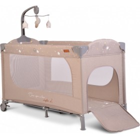 Cangaroo Παρκοκρέβατο Με 2 Επίπεδα Once Upon A Time 2 Layers Beige