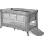 Lorelli Παρκοκρέβατο Με 2 Επίπεδα Torino 2 Layers Grey
