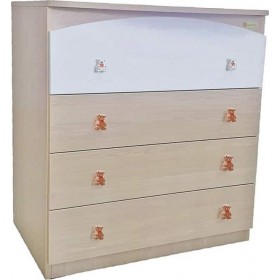 Βρεφική Συρταριέρα Premiun Αμμόλοφος 80x50x88cm Βρεφική Συρταριέρα Premiun Αμμόλοφος 80x50x88cm