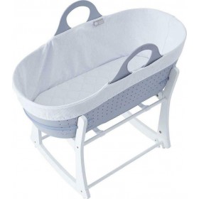 Tommee Tippee Πλαστική Καλαθούνα με Βάση Sleepee με Βάση Γκρι Tommee Tippee Πλαστική Καλαθούνα με Βάση Sleepee με Βάση Γκρι