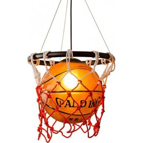 GloboStar Παιδικό Φωτιστικό Μονόφωτο Spalding NBA GloboStar Παιδικό Φωτιστικό Μονόφωτο Spalding NBA