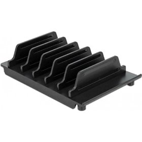 DeLock Device Stand Βάση Φόρτισης Κινητού σε Μαύρο χρώμα