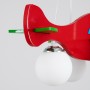 GloboStar Παιδικό Φωτιστικό Πολύφωτο Airplane Πολύχρωμο