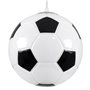 GloboStar Παιδικό Φωτιστικό Μονόφωτο Football Μαύρο - Λευκό