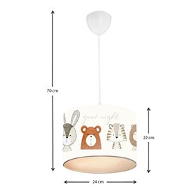 Megapap Παιδικό Φωτιστικό Μονόφωτο Winnie