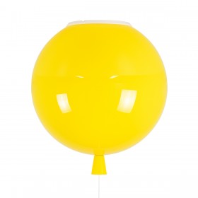 GloboStar Παιδικό Φωτιστικό Μονόφωτο Balloon Κίτρινο