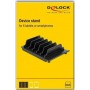 DeLock Device Stand Βάση Φόρτισης Κινητού σε Μαύρο χρώμα