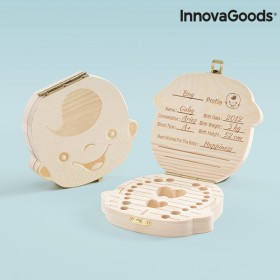 InnovaGoods Κουτάκι για Δόντια Μωρού από Ξύλο για Αγόρι InnovaGoods Κουτάκι για Δόντια Μωρού από Ξύλο για Αγόρι