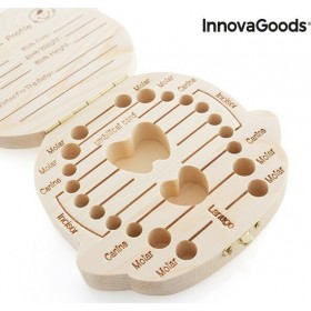 InnovaGoods Κουτάκι για Δόντια Μωρού από Ξύλο για Κορίτσι InnovaGoods Κουτάκι για Δόντια Μωρού από Ξύλο για Κορίτσι