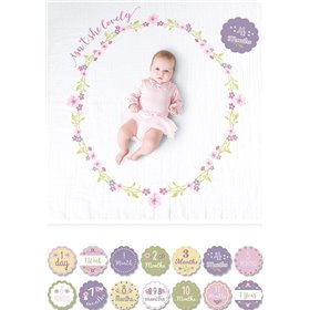 Lulujo Σεντόνι Φωτογράφισης Μωρού Isn't She Lovely για Κορίτσι