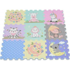 "Moni Εκπαιδευτικό Παιδικό Παζλ Δαπέδου ""Animal"" με Ζωάκια 9τμχ" Moni Εκπαιδευτικό Παιδικό Παζλ Δαπέδου "Animal" με Ζωάκια 9τμχ