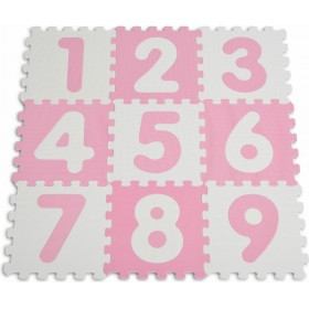 Cangaroo Εκπαιδευτικό Παιδικό Παζλ Δαπέδου με Αριθμούς Ροζ 9τμχ Cangaroo Εκπαιδευτικό Παιδικό Παζλ Δαπέδου με Αριθμούς Ροζ 9τμχ