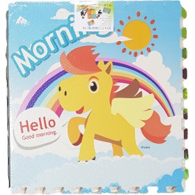 "Παιδικό Παζλ Δαπέδου ""Αλογάκι"" 4τμχ" Παιδικό Παζλ Δαπέδου "Αλογάκι" 4τμχ