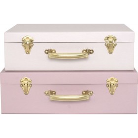 Jabadabado Διακοσμητικό Βαλιτσάκι από Ξύλο 2τμχ Jabadabado Διακοσμητικό Βαλιτσάκι από Ξύλο 2τμχ