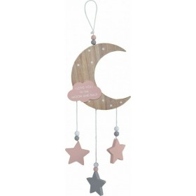 "Cangaroo Παιδικό Διακοσμητικό Τοίχου ""To The Moon And Back"" από Ξύλο" Cangaroo Παιδικό Διακοσμητικό Τοίχου "To The Moon And Back" από Ξύλο