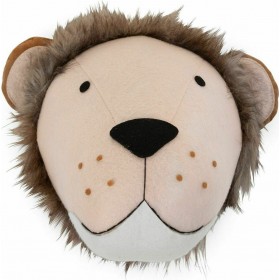 Childhome Παιδική Διακοσμητική Προτομή Ζώου "Λιοντάρι" από Ύφασμα