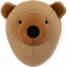 Childhome Παιδική Διακοσμητική Προτομή Ζώου "Teddy Bear" από Ύφασμα
