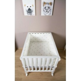 Childhome Παιδικό Κάδρο σε Καμβά "Bear Gold"