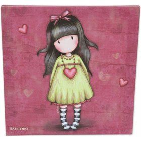 Santoro Παιδικό Κάδρο σε Καμβά "Heartfelt"