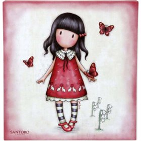 Santoro Παιδικό Κάδρο σε Καμβά "Time to Fly"