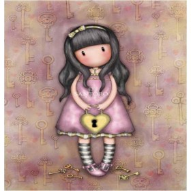 Santoro Παιδικό Κάδρο σε Καμβά "The Secret"