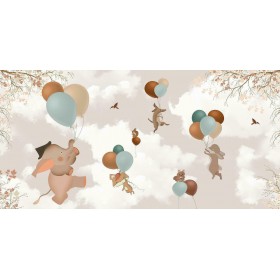 Decoworld Παιδικός Πίνακας "Μπαλόνια"