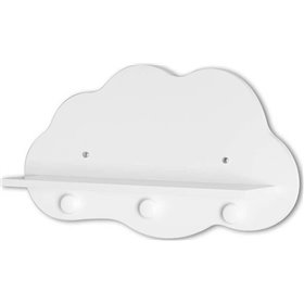 Bebe Stars Παιδική Κρεμάστρα Πολλαπλών Θέσεων Cloud White Bebe Stars Παιδική Κρεμάστρα Πολλαπλών Θέσεων Cloud White